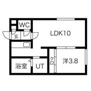 shanti山鼻の間取り画像