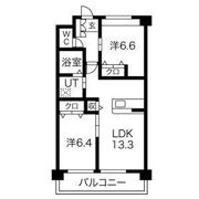 トワエモワの間取り画像