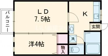 エクセレント B棟の間取り画像