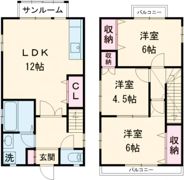 キングスウェイの間取り画像