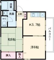 グローリー木村の間取り画像