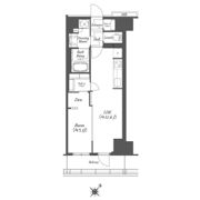 WORVE横浜伊勢佐木町の間取り画像