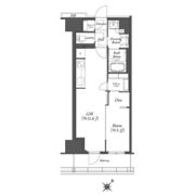 WORVE横浜伊勢佐木町の間取り画像