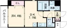 ソラージュ茨木の間取り画像