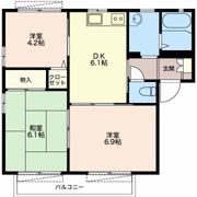 フラットトラスト Aの間取り画像