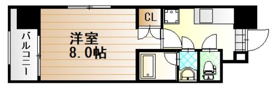 ロアール榎町の間取り画像