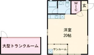 ボニートロッサⅠの間取り画像