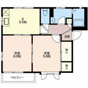 サンパレスREI Bの間取り画像