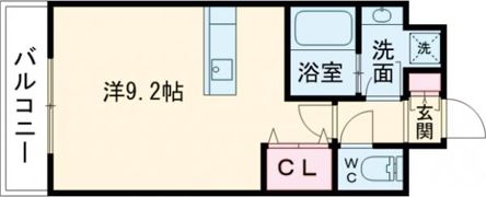 クロノスⅥ子飼橋の間取り画像