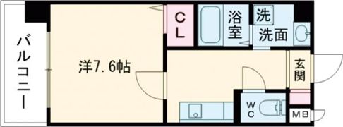Saint－Mauriceの間取り画像