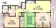 マンショングランドモナークの間取り画像