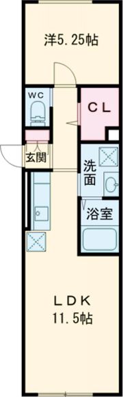 Duponte'～デュポンの間取り画像