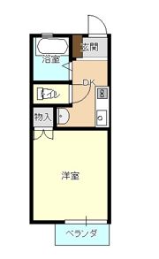 エステートJUN Bの間取り画像