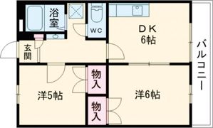 パークハイムⅢの間取り画像
