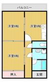 大丸マンションの間取り画像