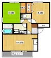 クレセールの間取り画像