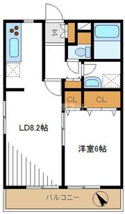 エスポワール（高津）の間取り画像