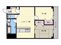 グレードハイム田上の間取り画像