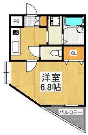 イデアーレ鶴川の間取り画像