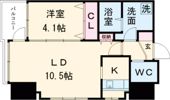 ウェルブライト上通りの間取り画像