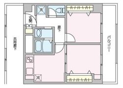 フェリス辰巳台の間取り画像
