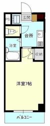 フルリール松浦の間取り画像