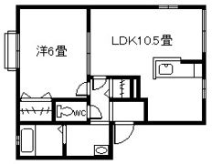 ファミール大江Ⅱの間取り画像