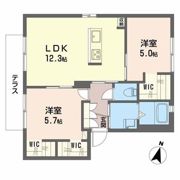 シャーメゾン打田の間取り画像