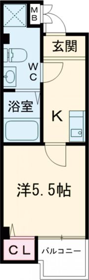 セントエルモ鷹取の間取り画像