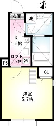 七島ハイムの間取り画像