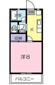 コーポ佐藤の間取り画像