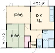 ハイムコジマの間取り画像