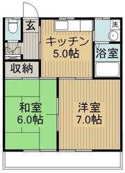 ピュアコート高橋の間取り画像