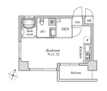 リエス千葉新宿の間取り画像