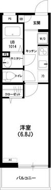 リブリ・ASAYAⅡの間取り画像