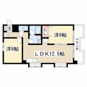 カサ松下の間取り画像