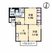 カーサ・アミーガ D棟の間取り画像
