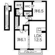 シエラ二上の間取り画像