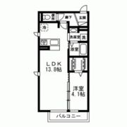 ラルジュ花見台の間取り画像