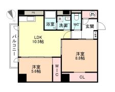 Agrost Tower富山駅前の間取り画像