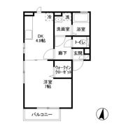 アネックス浮間Ⅱの間取り画像
