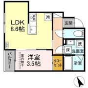 ブルームマーレの間取り画像