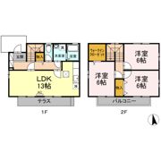 アヴェニール21 A/Bの間取り画像