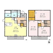 Bright Garden 新井 D/Eの間取り画像