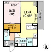 トリシア東口の間取り画像