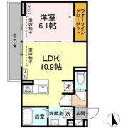 トリシア東口の間取り画像
