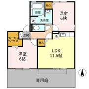 セジュールミキ E棟の間取り画像