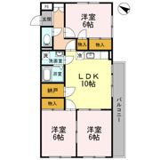 アイリス八橋の間取り画像