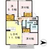 リヴェール コートの間取り画像