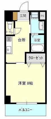 フルリール松浦Ⅱの間取り画像